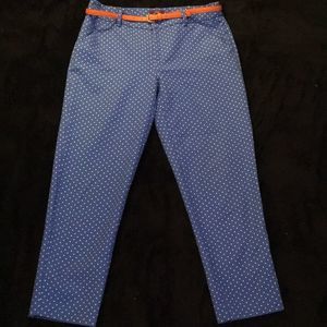 Merona stretch extensible polka dotted jean. Size 10.New without tags.